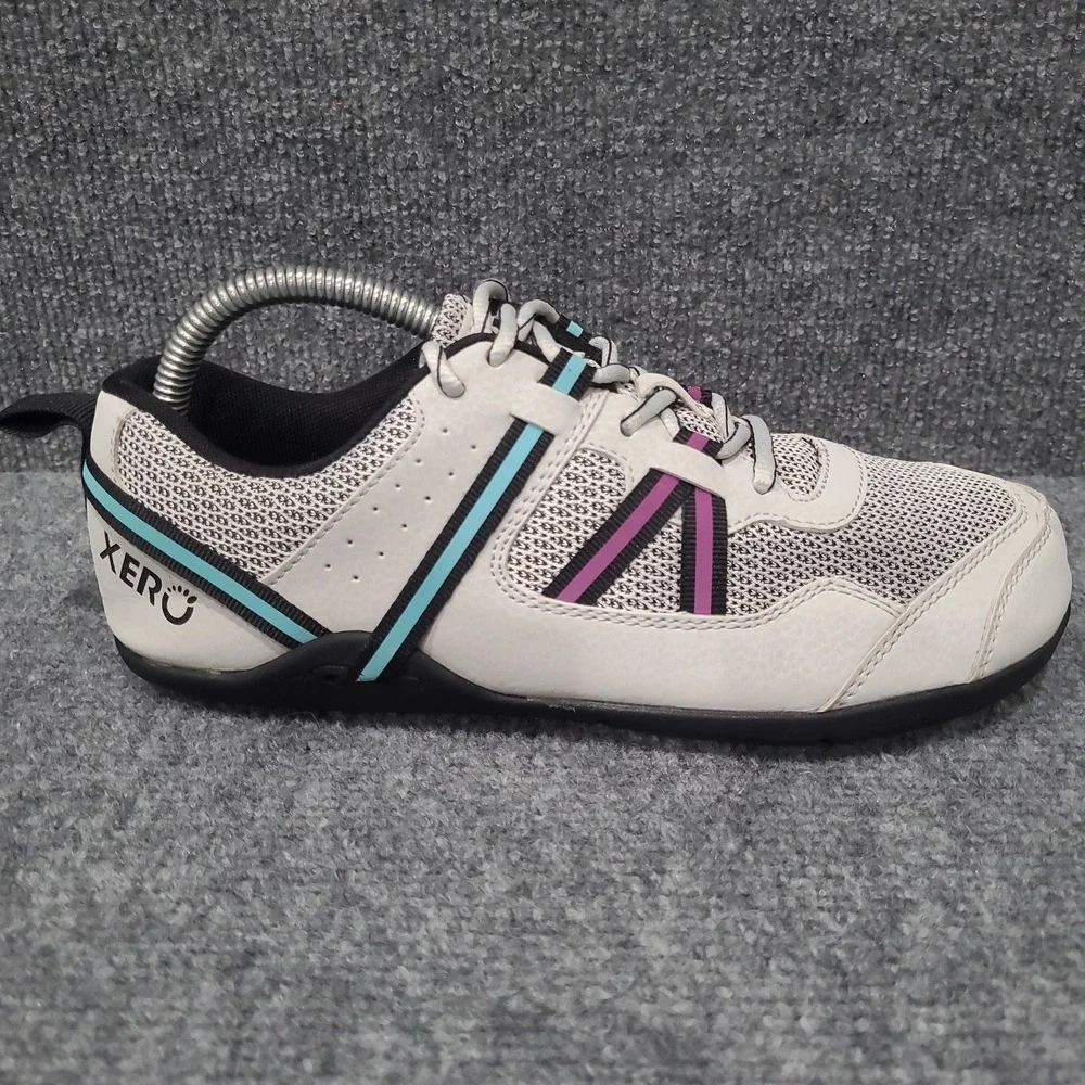 Xero Prio Women's Size 8 Barefoot Minimalist Running Shoes Grey Purple